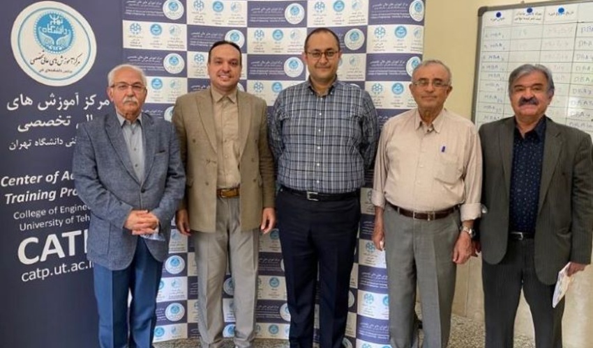 جلسه مشترک با اعضای هیات مدیره کانون مهندسین فارغ التحصیل دانشکده فنی دانشگاه تهران